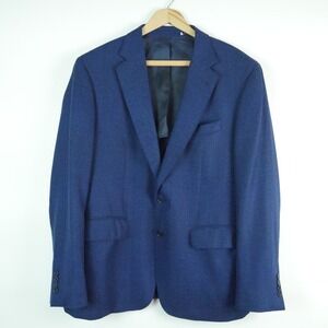 Frank Stella Loro Piana Virgin Wool Unstructured Hopsack Blazer Sport Coat 44R